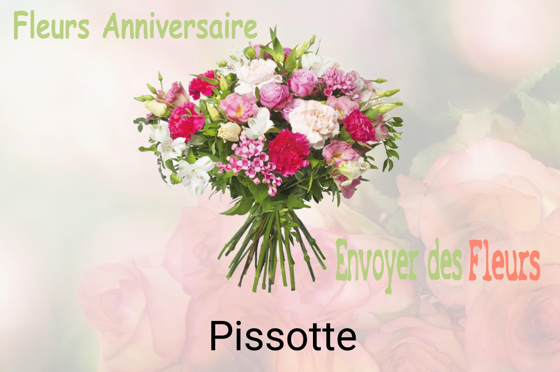 Bouquet de fleurs d’anniversaire livré à Pissotte